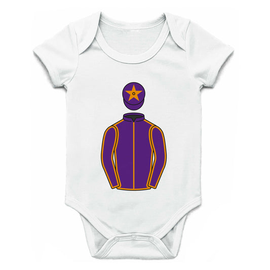 Wicklow Bloodstock (Ireland) Ltd Single Silks Baby Grow - Baby Grow - Hacked Up