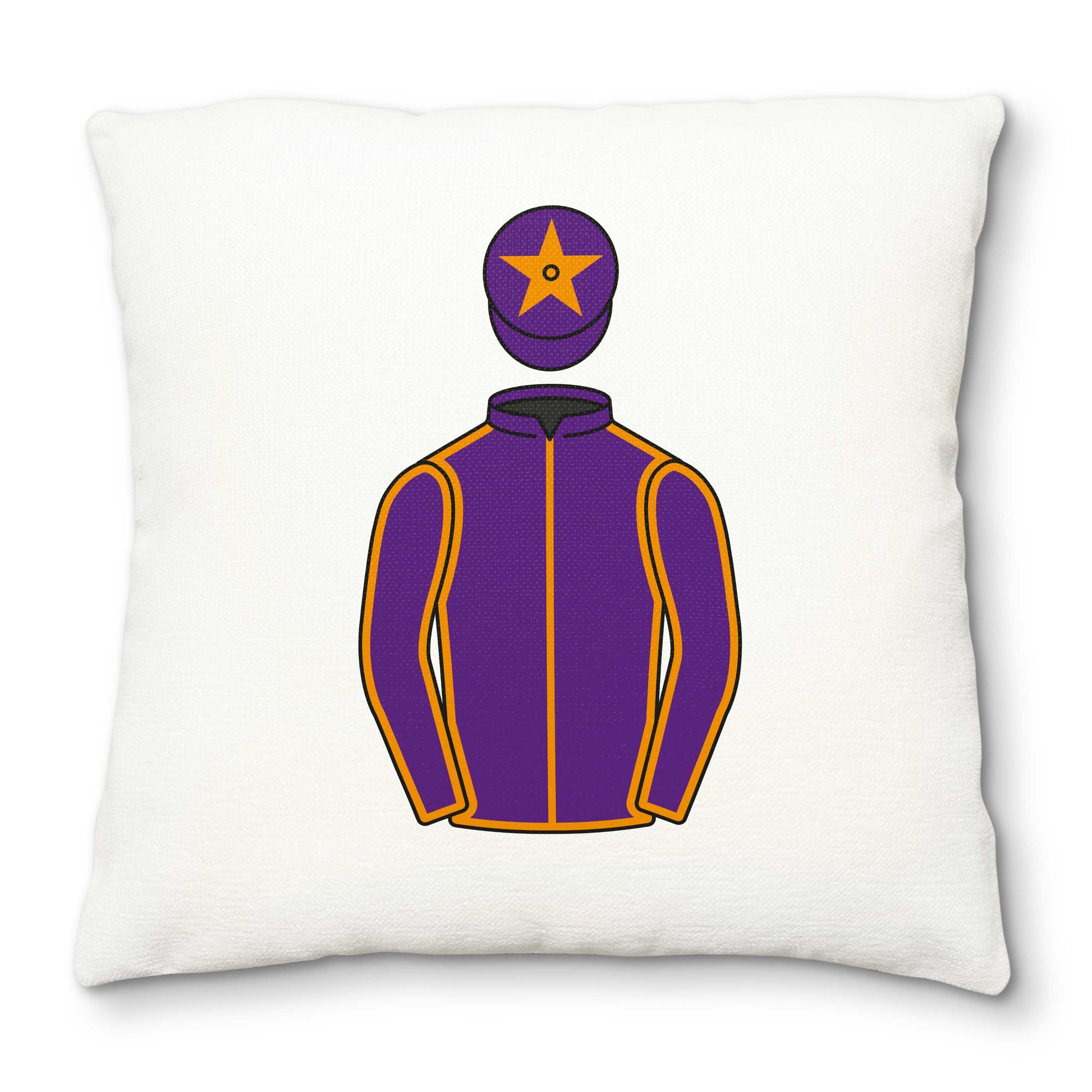 Wicklow Bloodstock (Ireland) Ltd Deluxe Cushion Cover - Deluxe Cushion Cover - Hacked Up