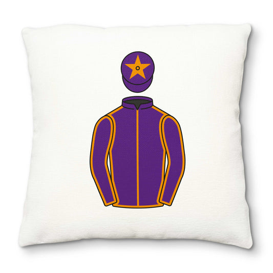 Wicklow Bloodstock (Ireland) Ltd Deluxe Cushion Cover - Deluxe Cushion Cover - Hacked Up