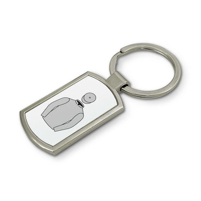 Sheikh Hamdan bin Mohammed Al Maktoum Keyring - Keyring - Hacked Up