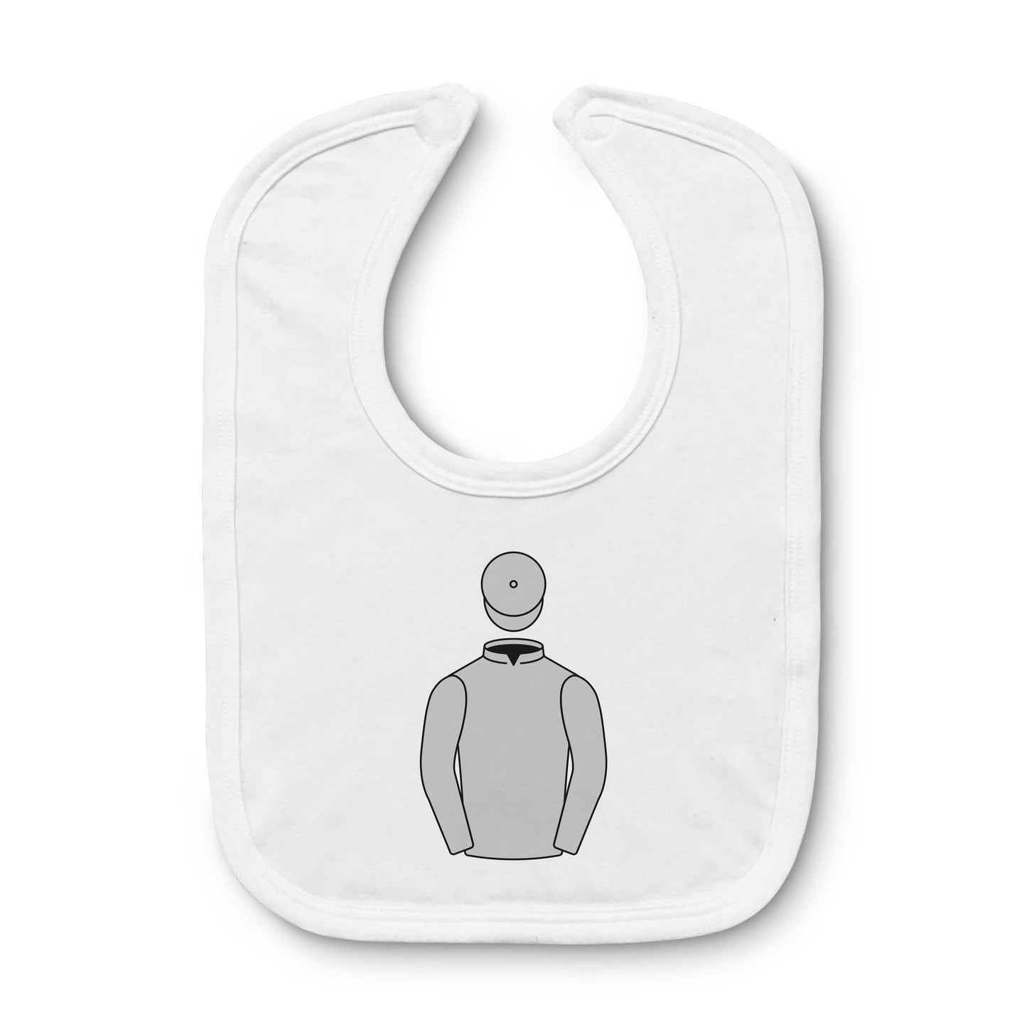 Sheikh Hamdan bin Mohammed Al Maktoum Baby Bib - Baby Bib - Hacked Up