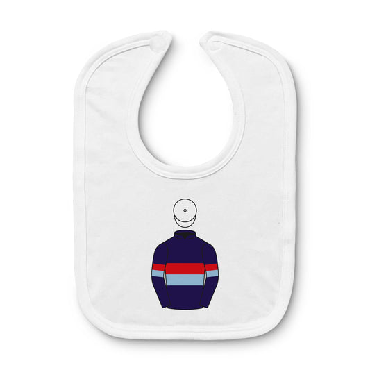 Kennet Valley Thoroughbreds XI Racing Baby Bib - Baby Bib - Hacked Up