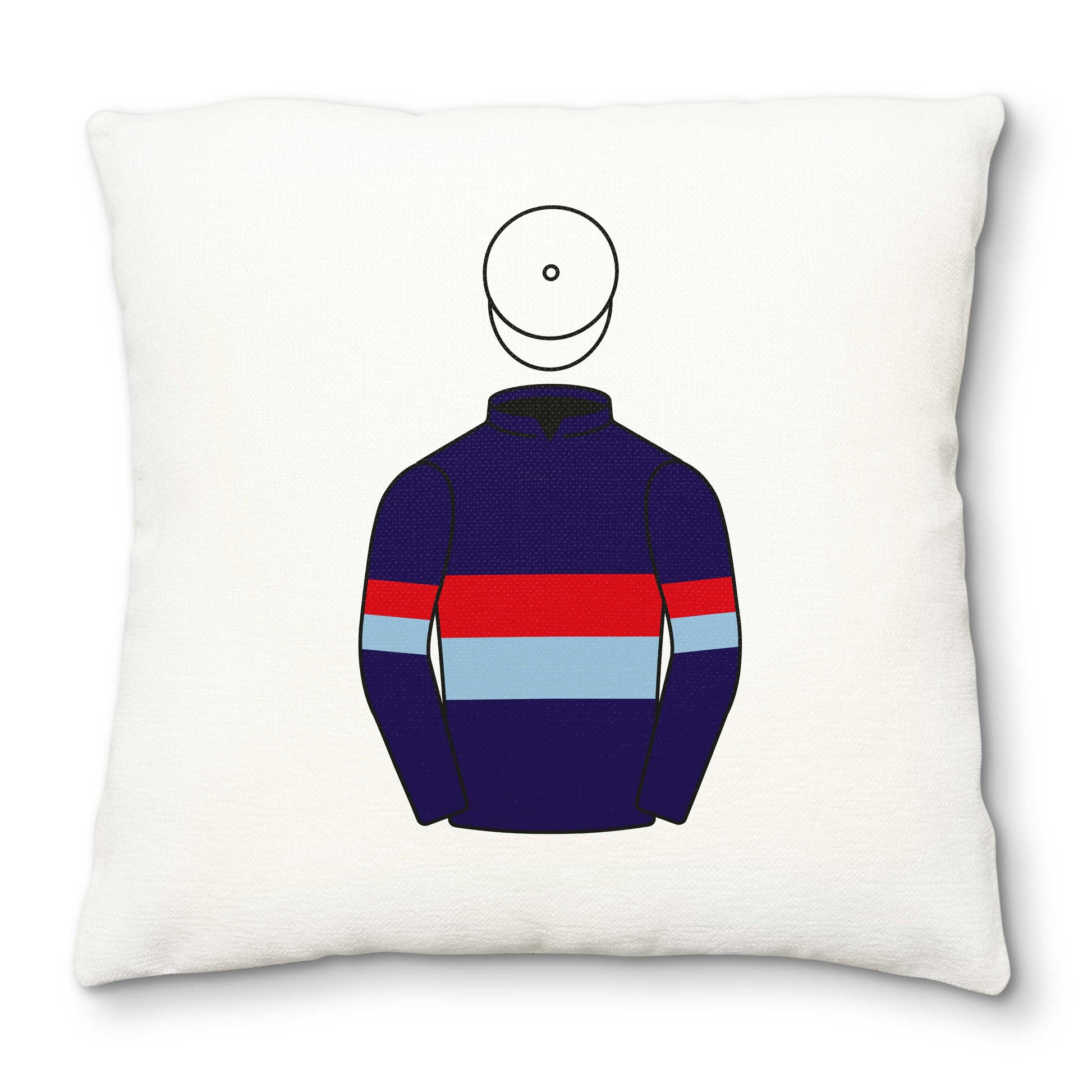 Kennet Valley Thoroughbreds XI Racing Deluxe Cushion Cover - Deluxe Cushion Cover - Hacked Up