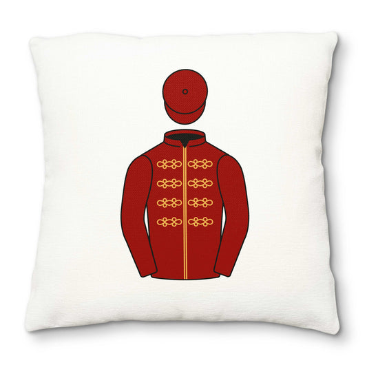 Qatar Racing Deluxe Cushion Cover - Deluxe Cushion Cover - Hacked Up