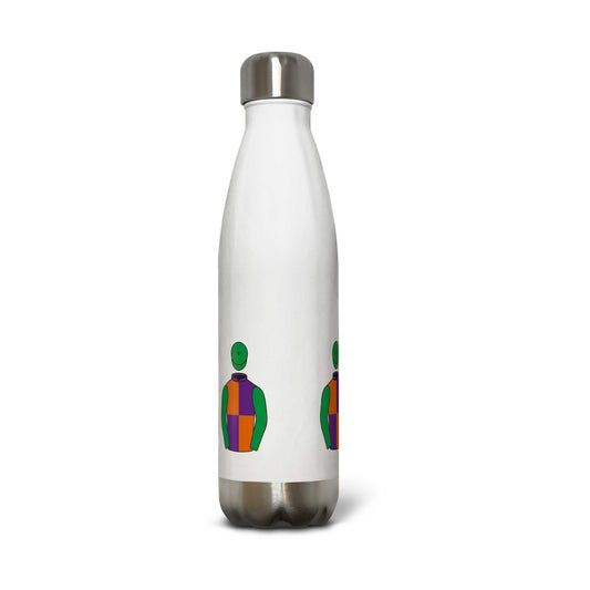 T W Morley Horse Racing Drinks Bottle - Hacked Up Horse Racing Gifts
