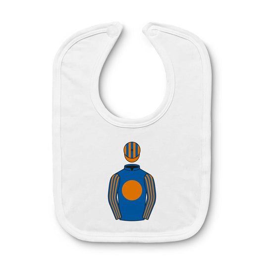 Michael Tabor, Derrick Smith and Mrs John Magnier Baby Bib - Baby Bib - Hacked Up