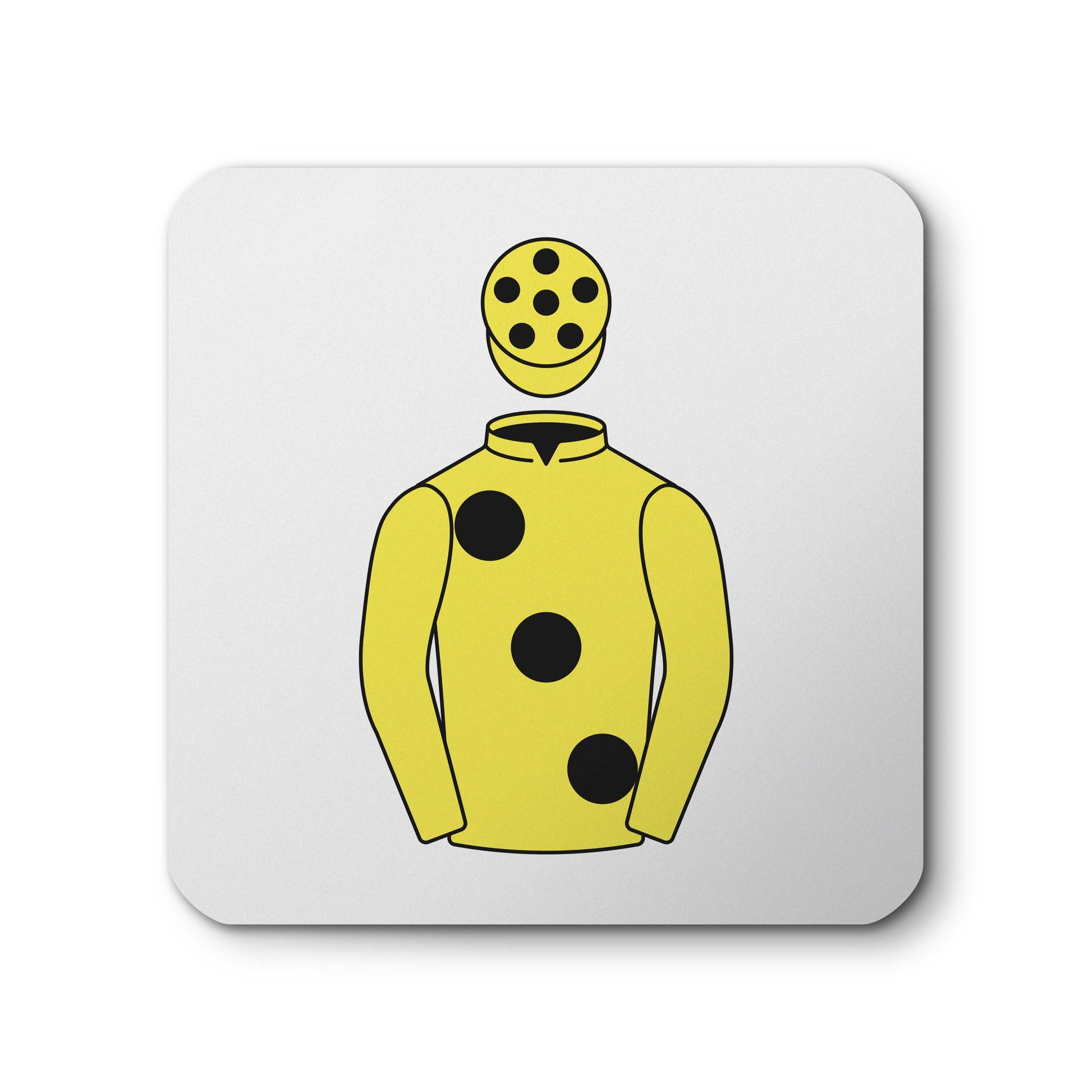 Sheikh Mohammed Obaid Al Maktoum Ceramic Coaster - Ceramic Coaster - Hacked Up