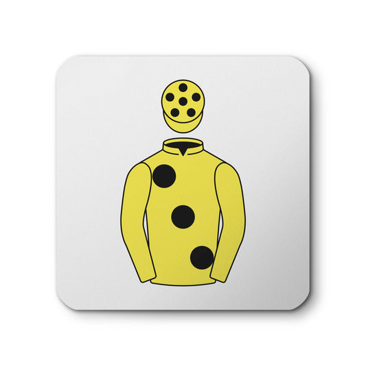 Sheikh Mohammed Obaid Al Maktoum Ceramic Coaster - Ceramic Coaster - Hacked Up