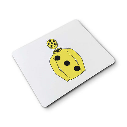 Sheikh Mohammed Obaid Al Maktoum Mouse Mat - Mouse Mat - Hacked Up