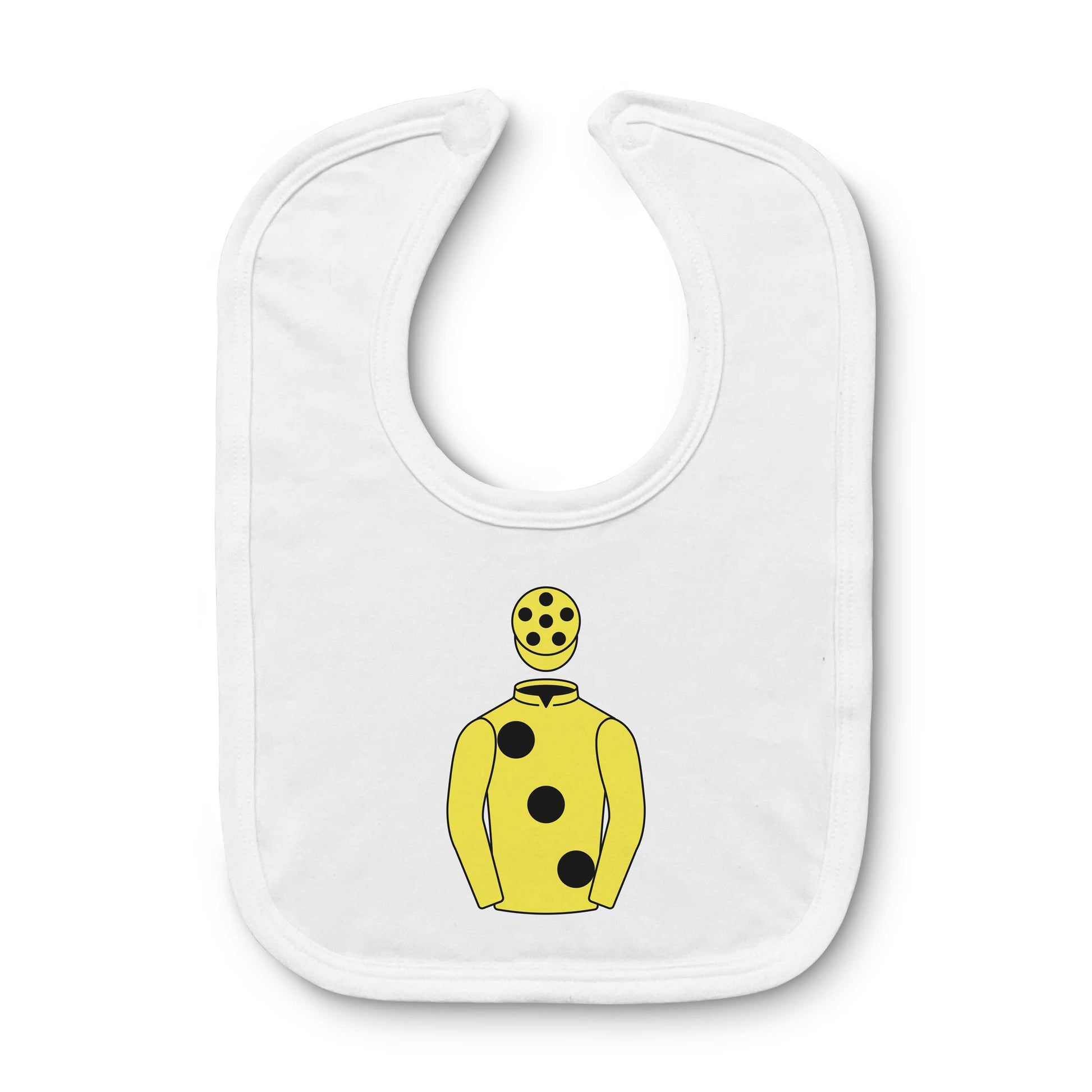 Sheikh Mohammed Obaid Al Maktoum Baby Bib - Baby Bib - Hacked Up