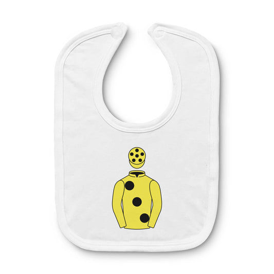 Sheikh Mohammed Obaid Al Maktoum Baby Bib - Baby Bib - Hacked Up