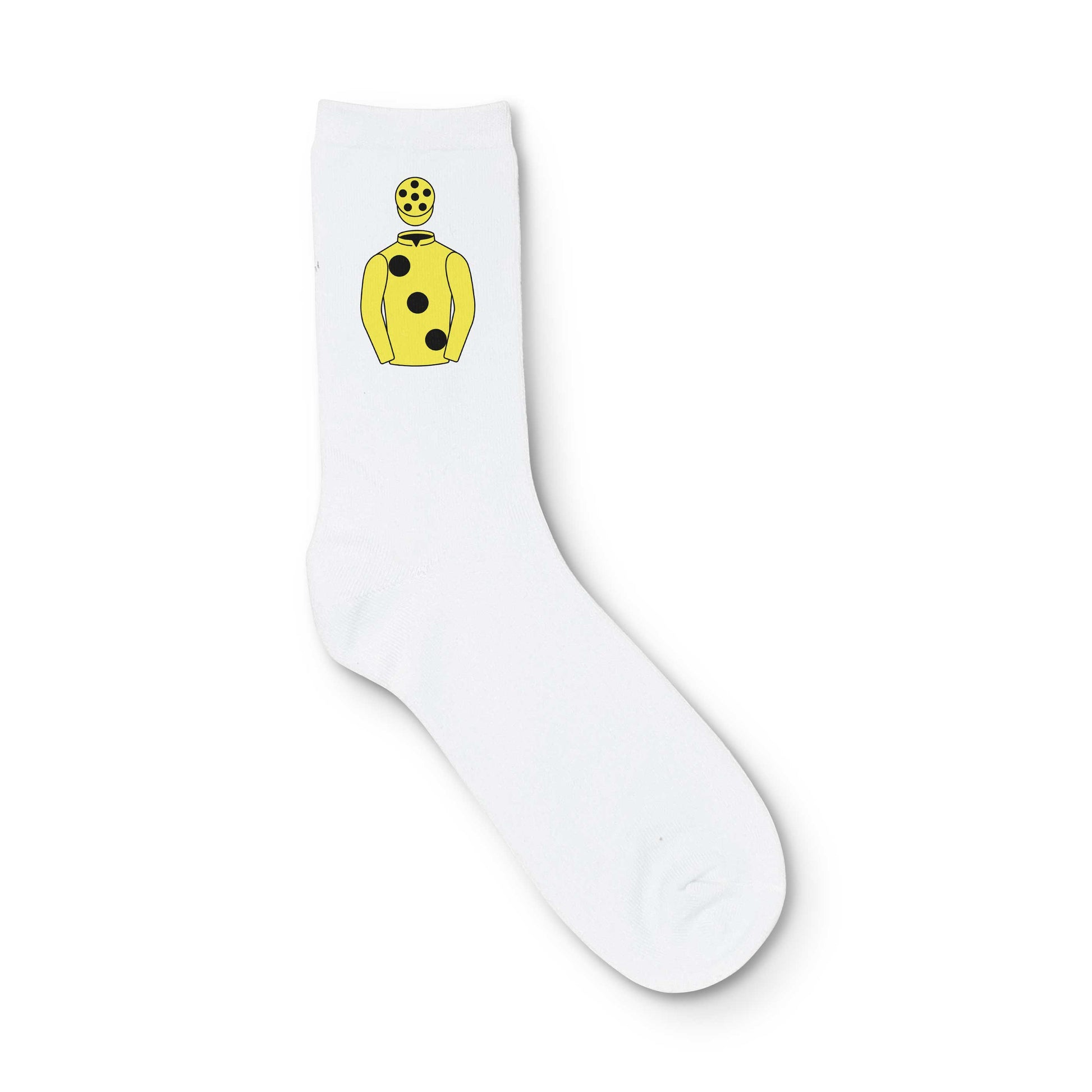 Sheikh Mohammed Obaid Al Maktoum Printed Sock - Printed Sock - Hacked Up