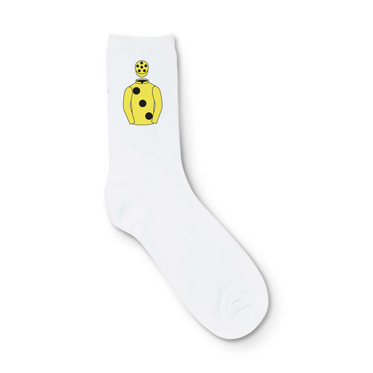 Sheikh Mohammed Obaid Al Maktoum Printed Sock - Printed Sock - Hacked Up