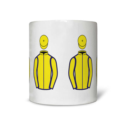 Sheikh Rashid Dalmook Al Maktoum 4 Silks Mug - Mug - Hacked Up