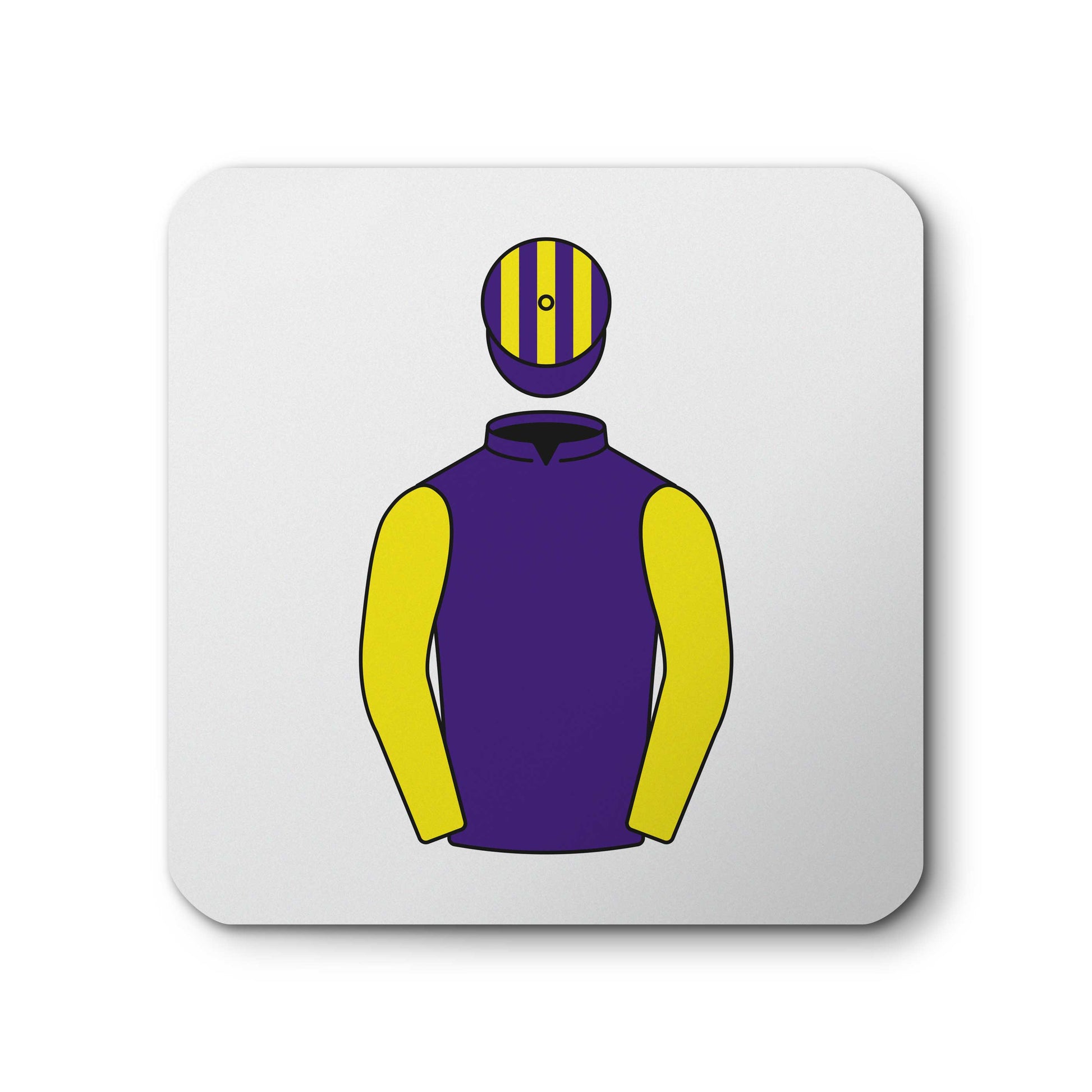 Patrick F Kehoe and Mrs P Crampton Horse Racing Coaster - Hacked Up Horse Racing Gifts