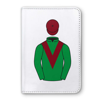 Team Valor and Gary Barber Horse Racing Passport Holder - Hacked Up Horse Racing Gifts