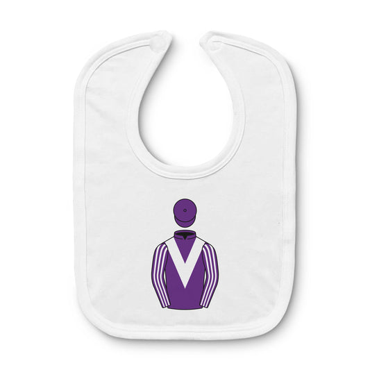 Halycon Thoroughbreds Baby Bib - Baby Bib - Hacked Up