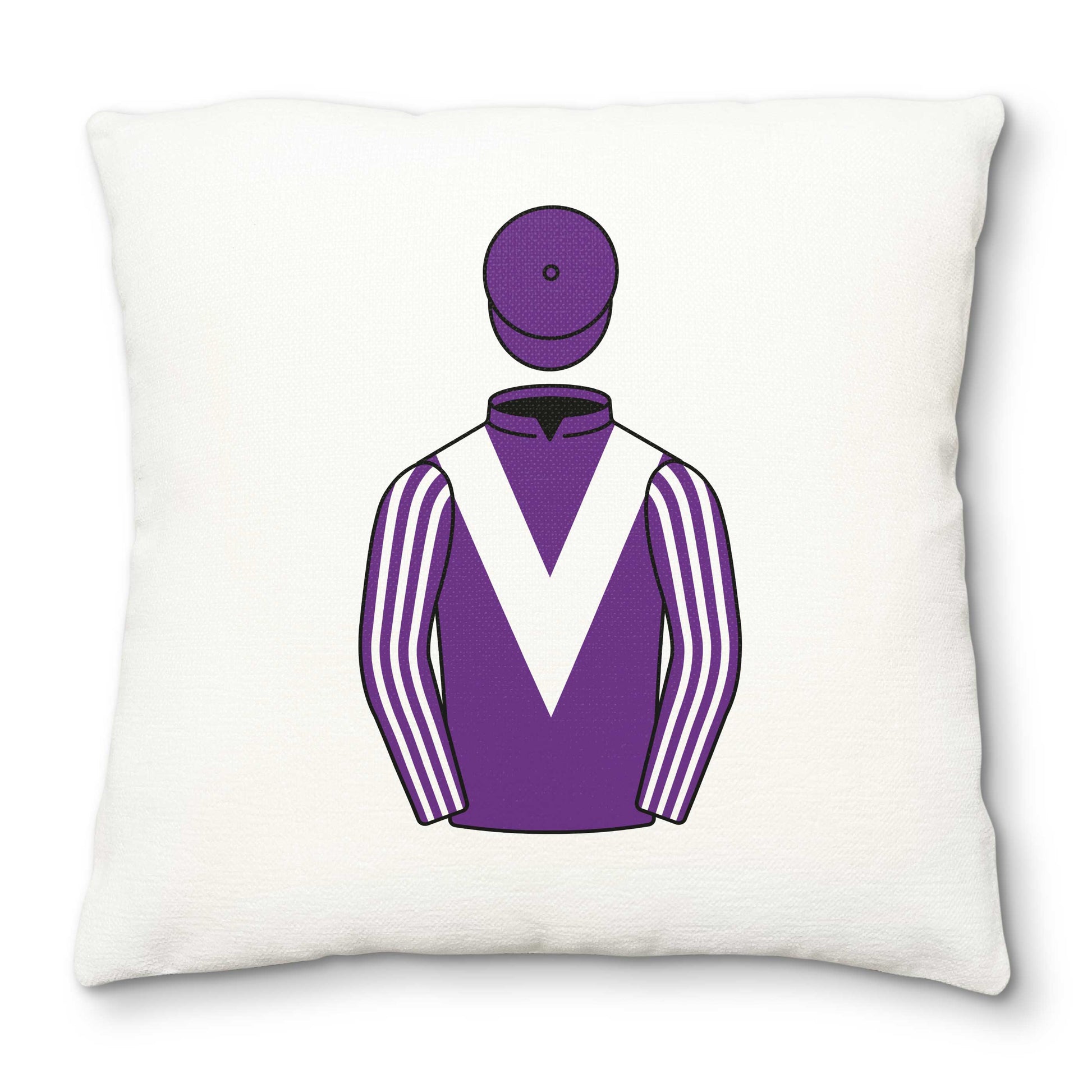 Halycon Thoroughbreds Deluxe Cushion Cover - Deluxe Cushion Cover - Hacked Up