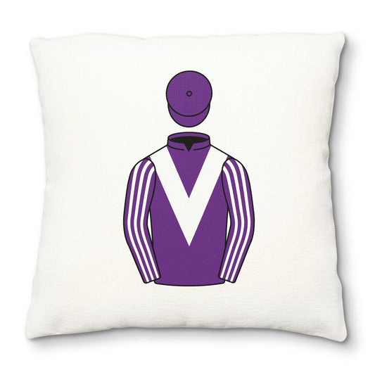 Halycon Thoroughbreds Deluxe Cushion Cover - Deluxe Cushion Cover - Hacked Up