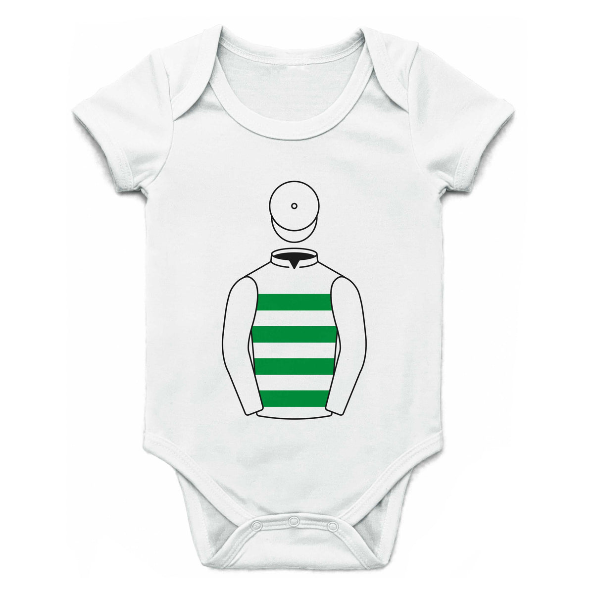 Miss K Rausing Single Silks Baby Grow - Baby Grow - Hacked Up