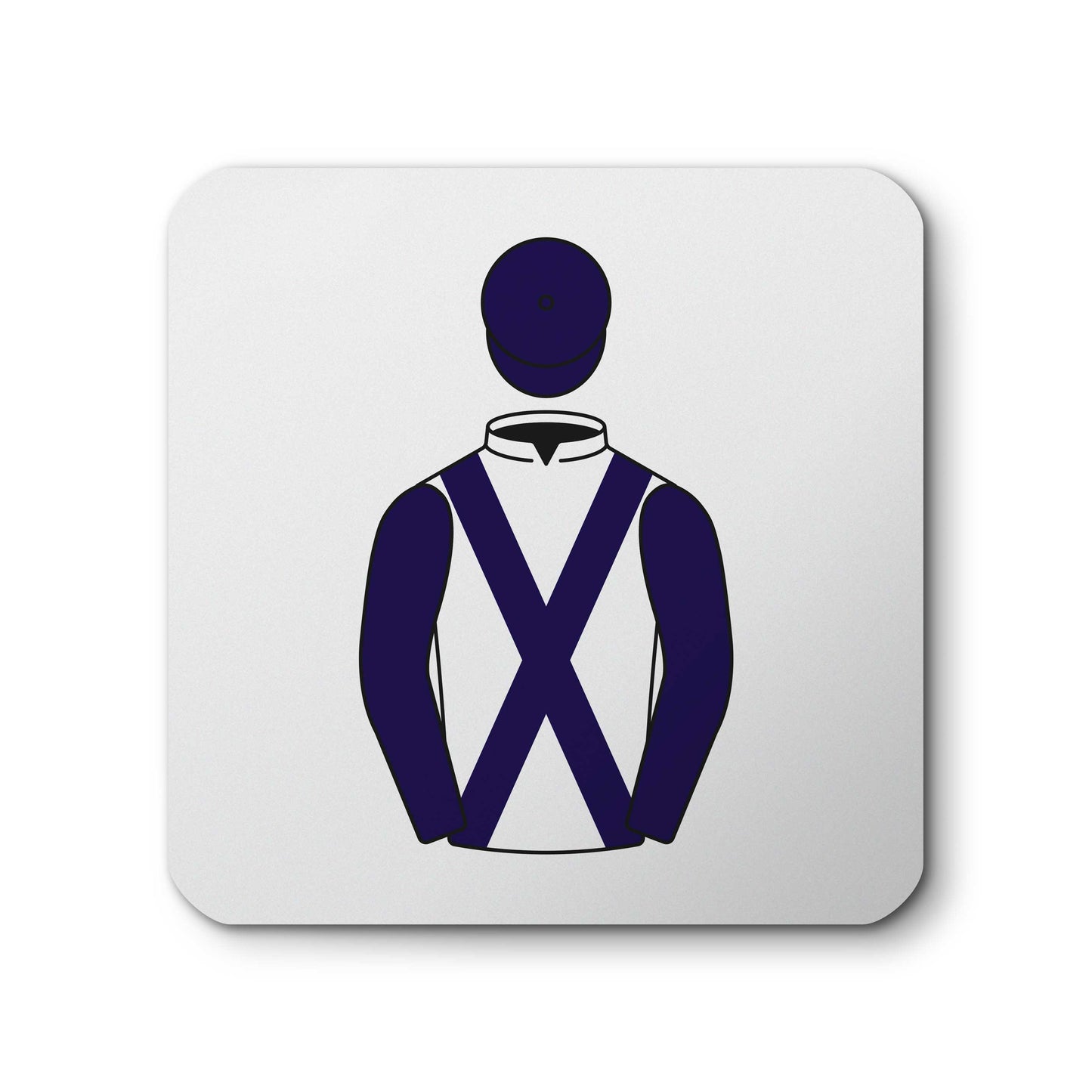 Rockcliffe Stud Ceramic Coaster - Ceramic Coaster - Hacked Up