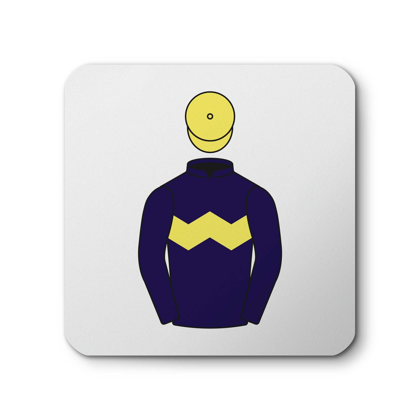 Nat Rothschild Ceramic Coaster - Ceramic Coaster - Hacked Up