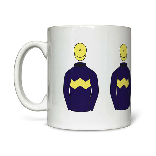 Nat Rothschild 4 Silks Mug - Mug - Hacked Up