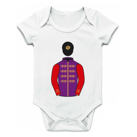 The Queen Single Silks Baby Grow - Baby Grow - Hacked Up