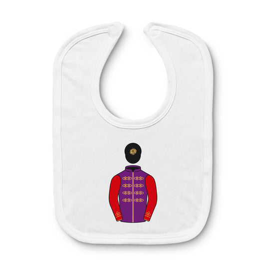 The Queen Baby Bib - Baby Bib - Hacked Up