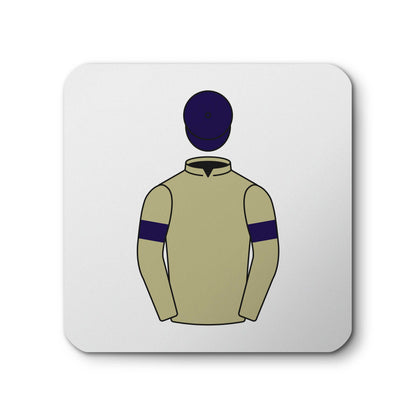 Hambleton Racing Ceramic Coaster - Ceramic Coaster - Hacked Up