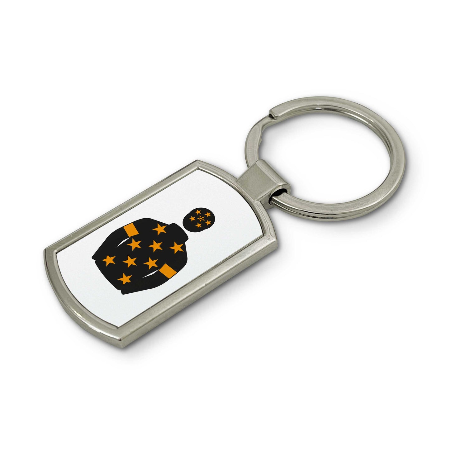 Chris Kiely Racing Ltd and J Tomkins Horse Racing Keyring - Hacked Up Horse Racing Gifts