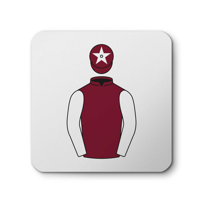 HH Sheikha Al Jalila Racing Ceramic Coaster - Ceramic Coaster - Hacked Up