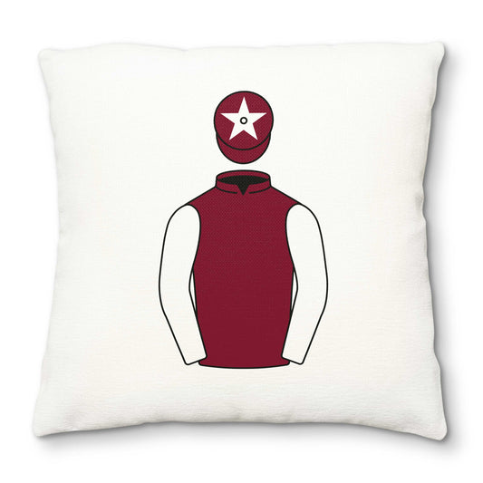 HH Sheikha Al Jalila Racing Deluxe Cushion Cover - Hacked Up