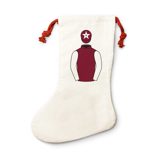 HH Sheikha Al Jalila Racing Christmas Stocking - Christmas Stocking - Hacked Up