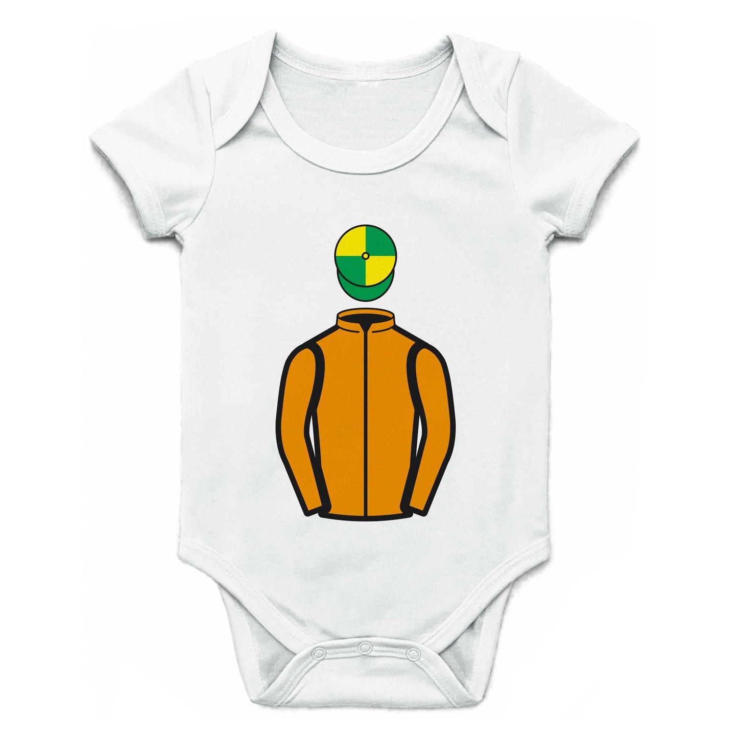 James McAuley Single Silks Baby Grow - Baby Grow - Hacked Up