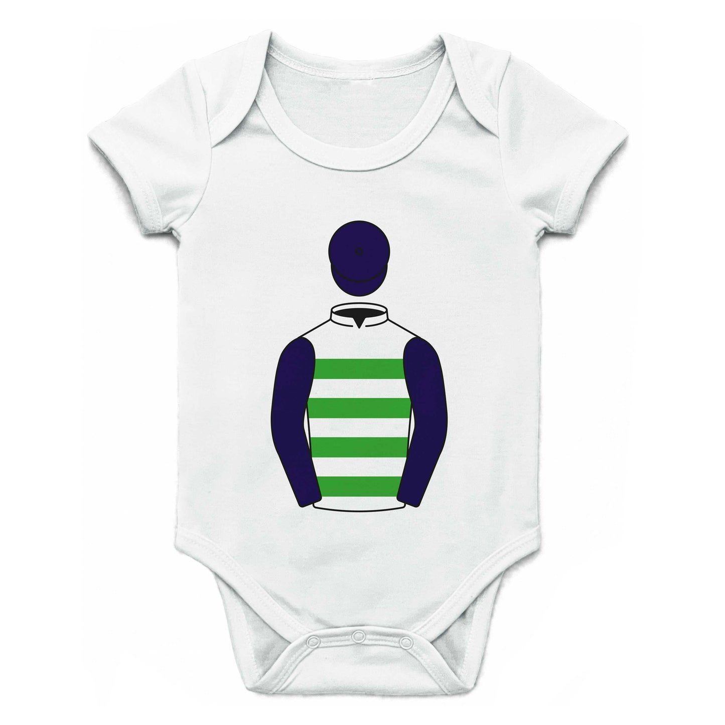 Mick and Janice Mariscotti Single Silks Baby Grow - Baby Grow - Hacked Up