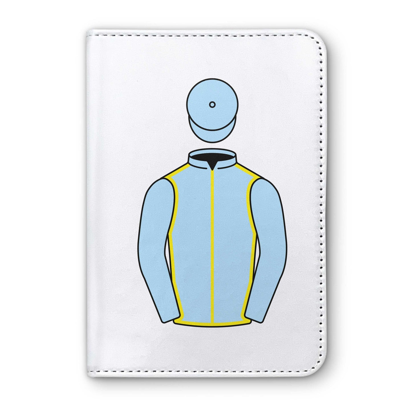 Poseidon Thoroughbred Racing Horse Racing Passport Holder - Hacked Up Horse Racing Gifts