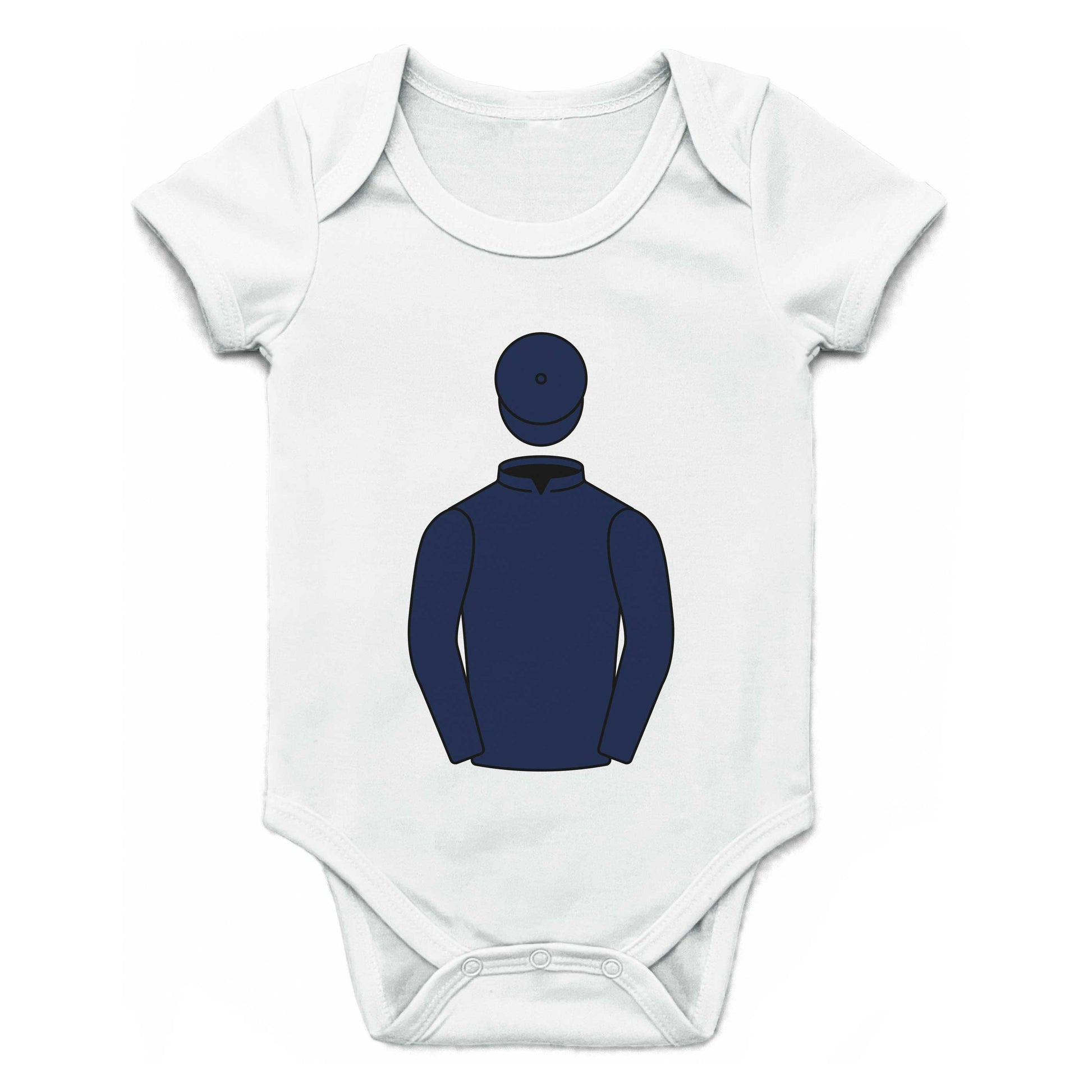 Michael Tabor, Derrick Smith & Susan Magnier Single Silks Baby Grow - Baby Grow - Hacked Up
