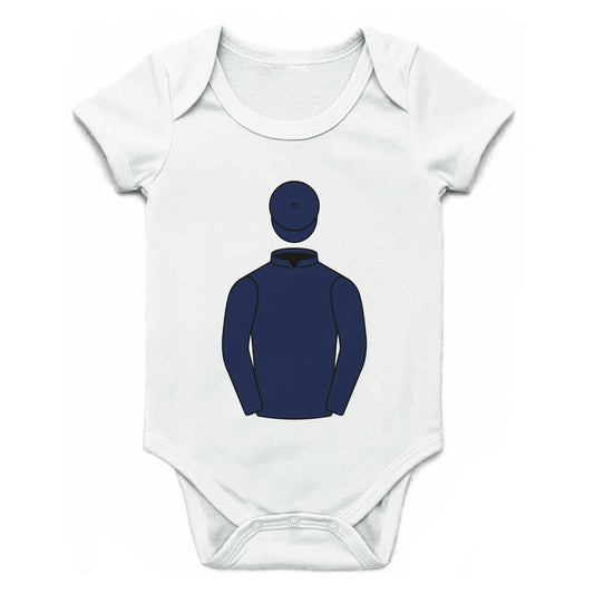Michael Tabor, Derrick Smith & Susan Magnier Single Silks Baby Grow - Baby Grow - Hacked Up