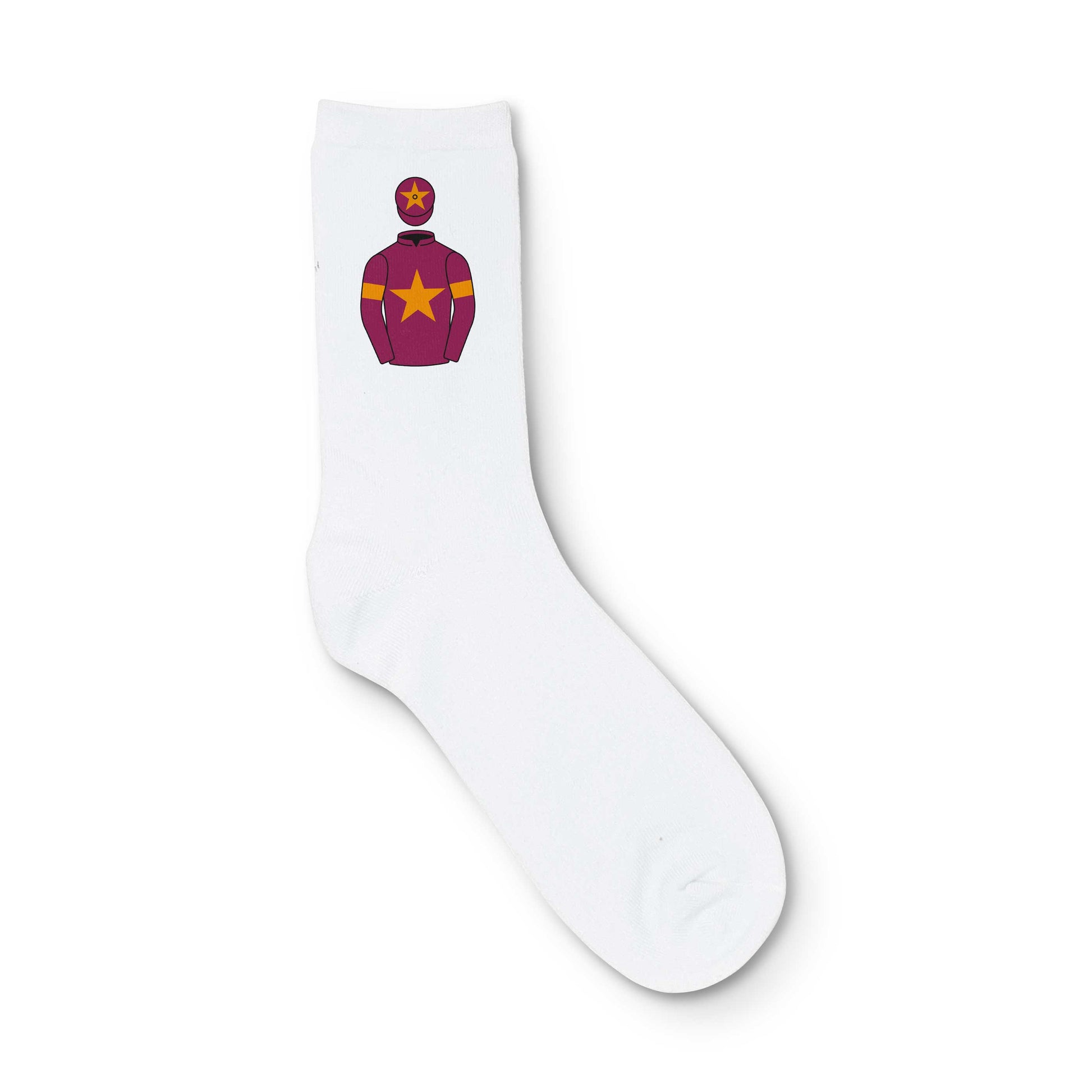 National Hunt Racing Enthusiasts Printed Sock - Printed Sock - Hacked Up