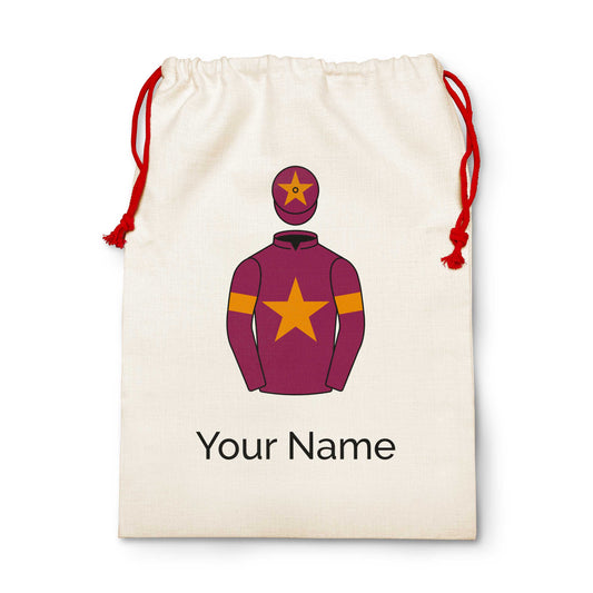 National Hunt Racing Enthusiasts Christmas Sack - Christmas Sack - Hacked Up