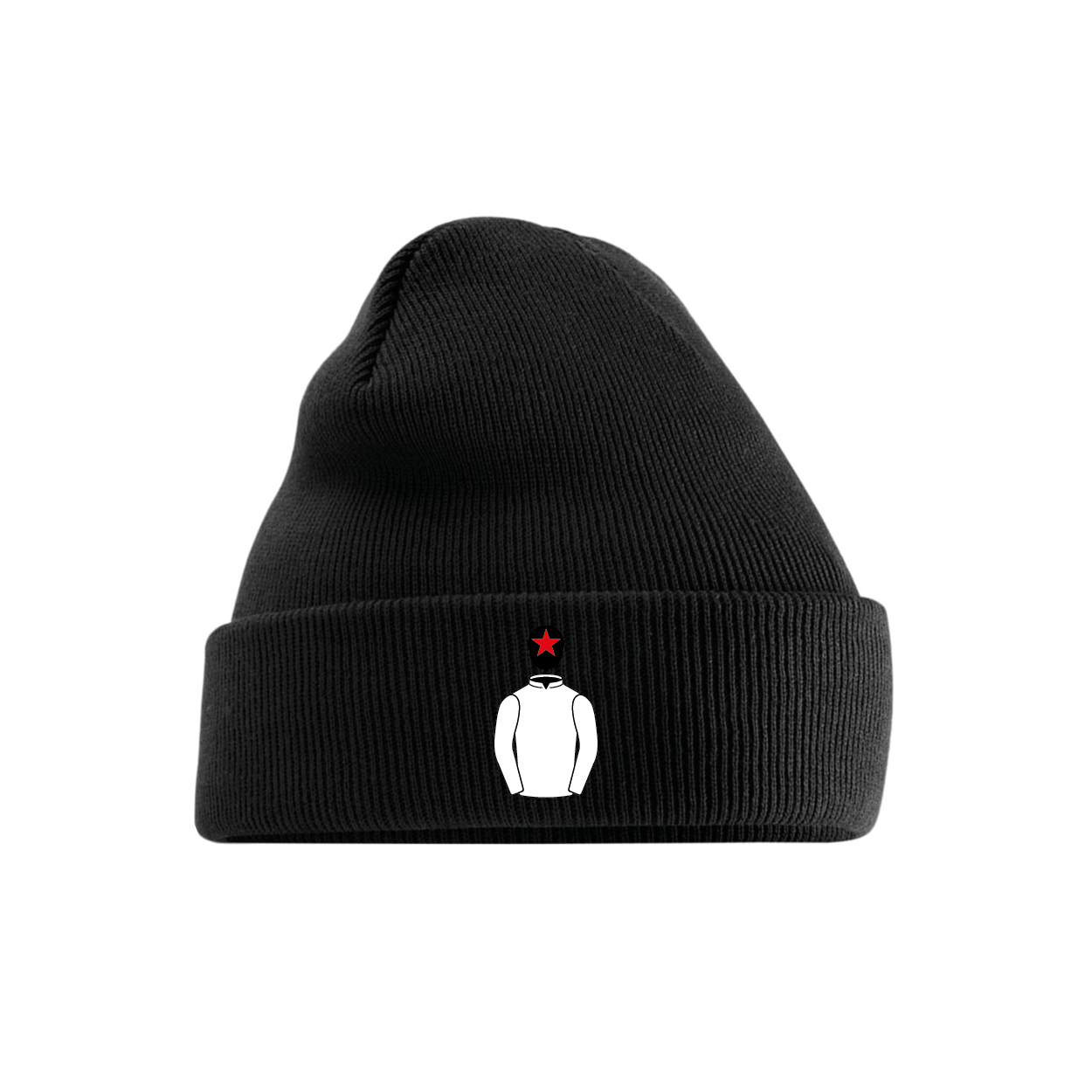 Syndicates.Racing Embroidered Cuffed Beanie - Hacked Up