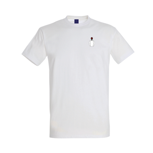 Mens Syndicates.Racing Embroidered T-Shirt - Clothing - Hacked Up