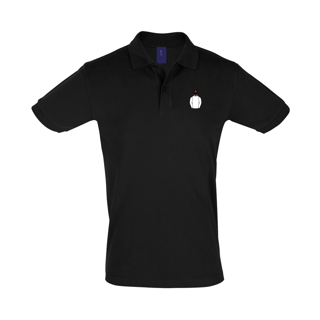Mens Syndicates.Racing Embroidered Polo Shirt - Clothing - Hacked Up