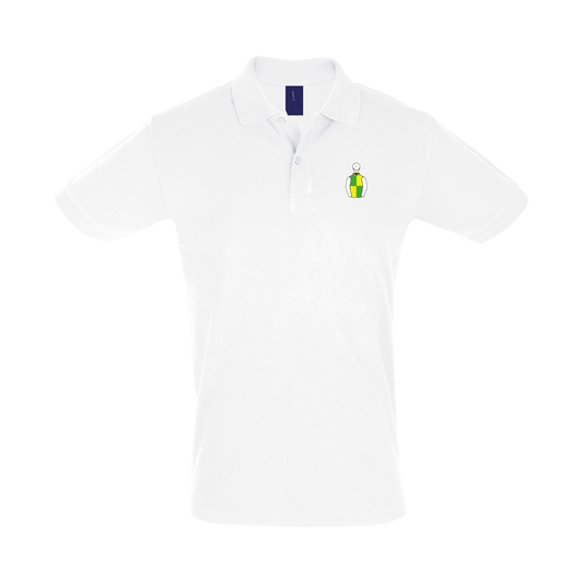 Mens Trevor Hemmings Embroidered Polo Shirt - Clothing - Hacked Up