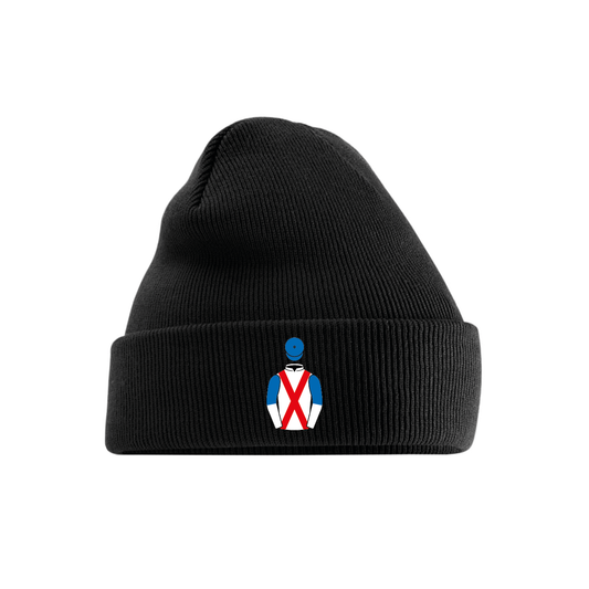 The British Racing Club Embroidered Cuffed Beanie - Hacked Up