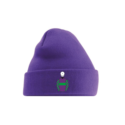 The Englands And Heywoods Embroidered Cuffed Beanie - Hacked Up