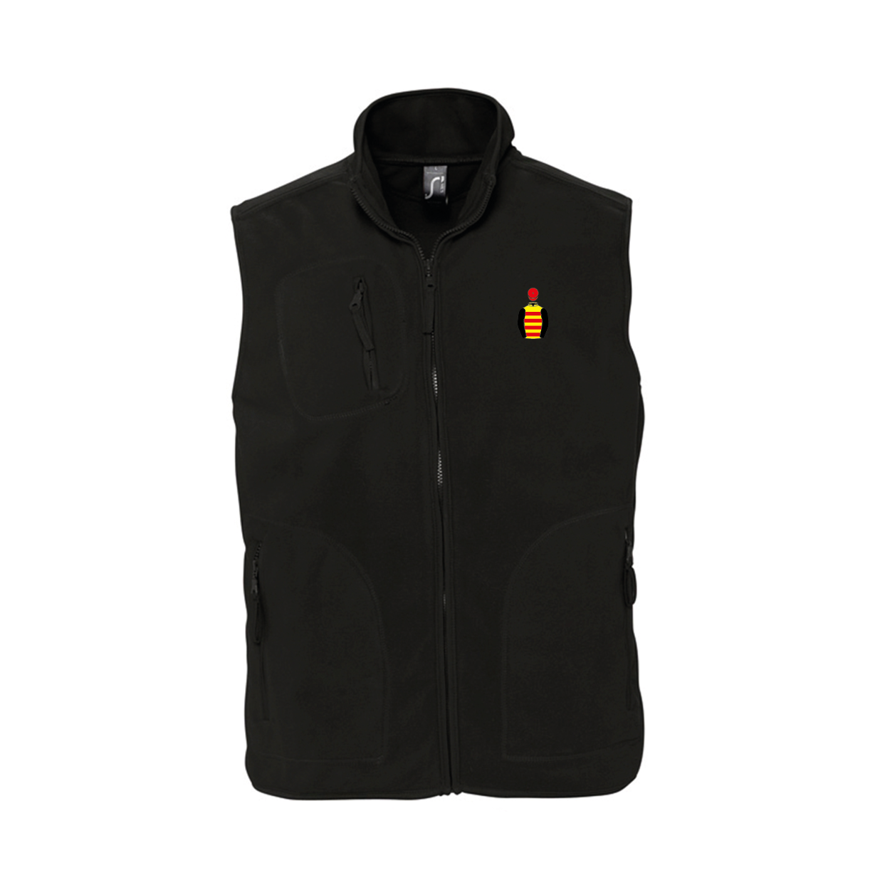 Unisex The Moggy Syndicate Embroidered Fleece Bodywarmer - Clothing - Hacked Up