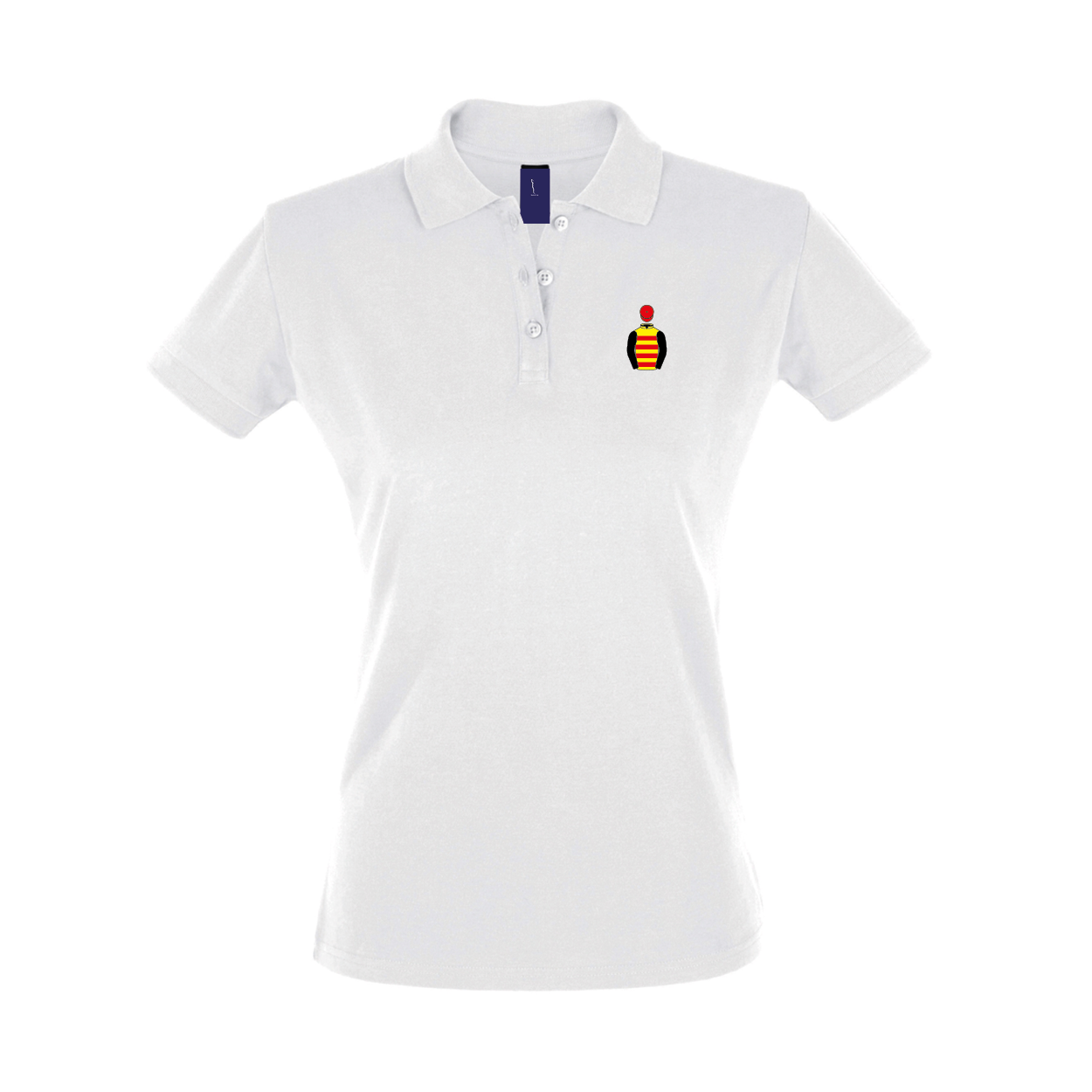 Ladies The Moggy Syndicate Embroidered Polo Shirt - Clothing - Hacked Up