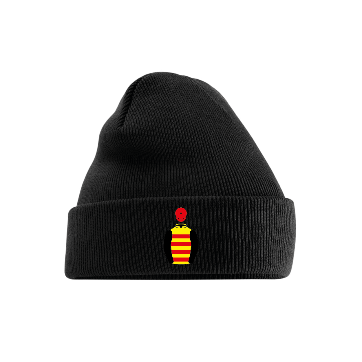 The Moggy Syndicate Embroidered Cuffed Beanie - Hacked Up